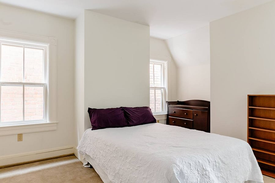 ROOM 4. 1 Bedroom includes bathroom shared with Room 5.
Priced at $1100/month all utilities included.