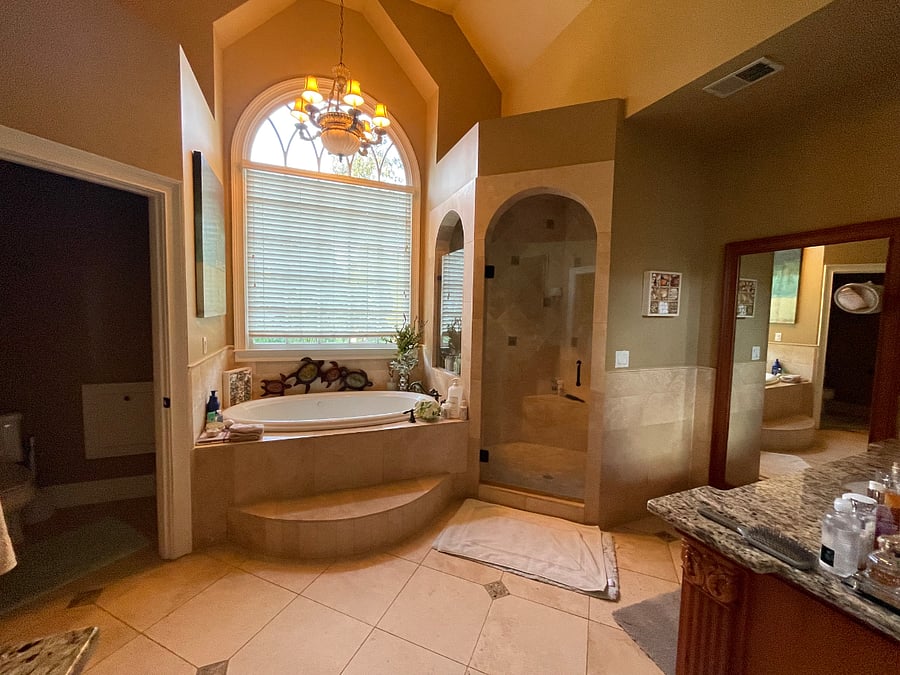 Master bathroom