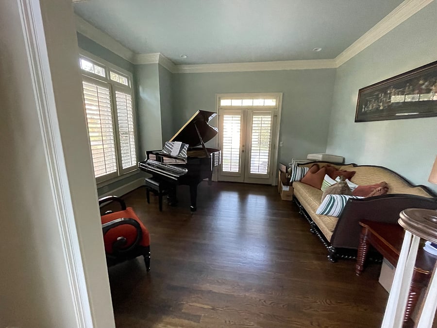 Piano room