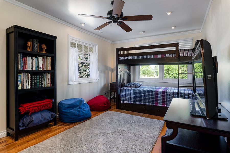 Fourth bedroom can sleep three