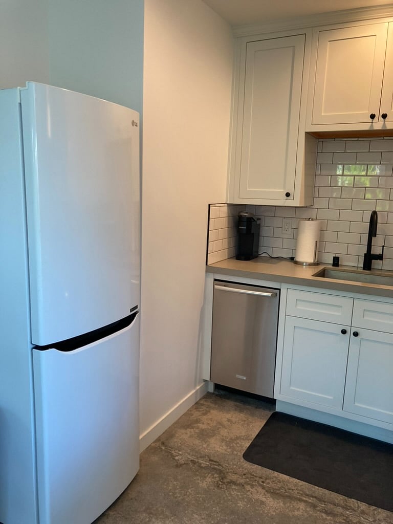 Refrigerator and freezer.