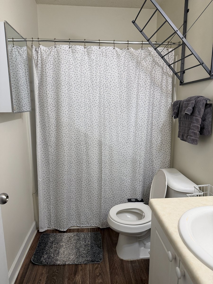 private detached bathroom