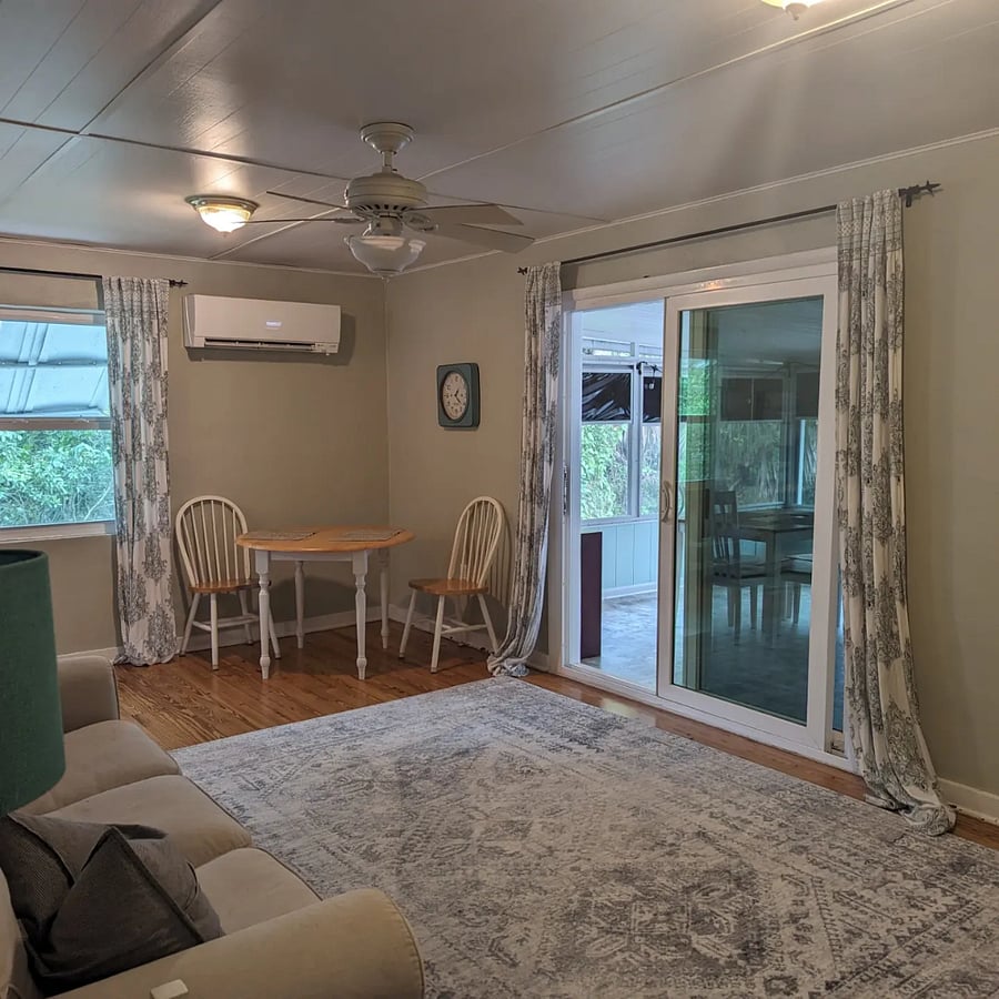Dining area or workspace