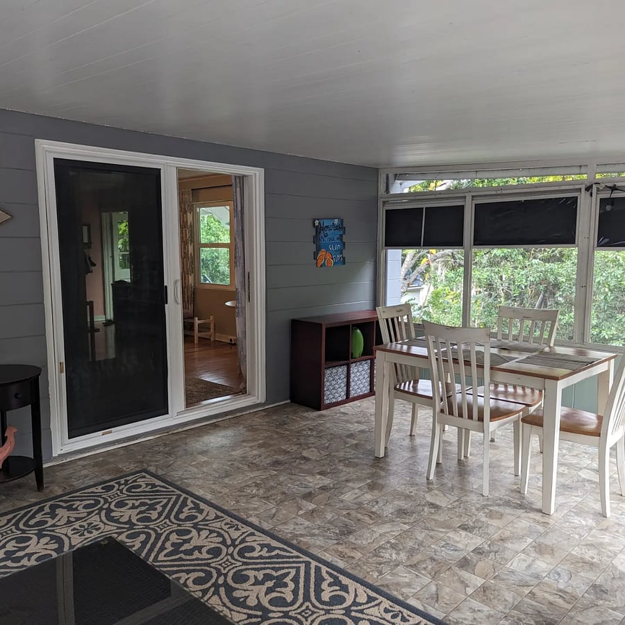Outdoor porch