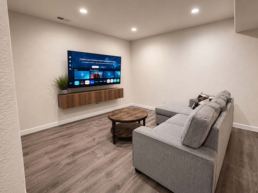 Entertainment Room, Pull-Out Sofa Sleeper