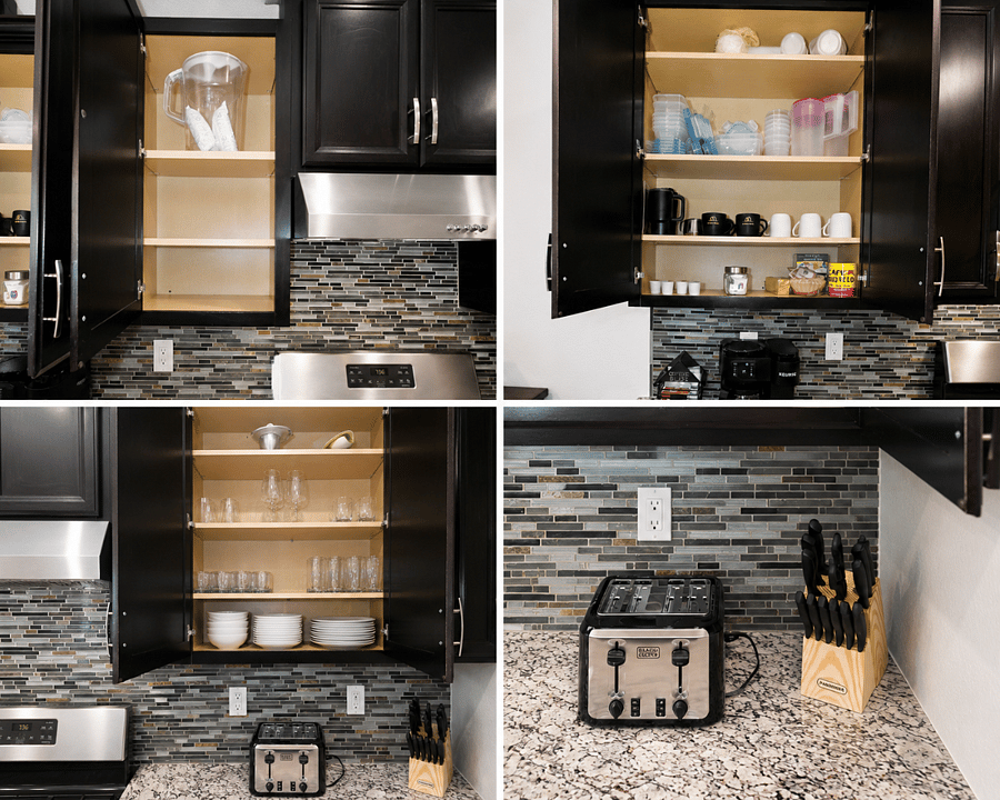 Fully-stocked Kitchen