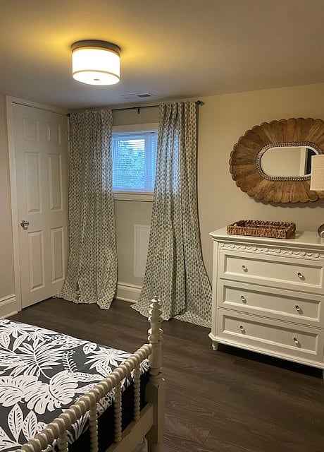 2nd Bedroom Twin Bed, Dresser, Closet