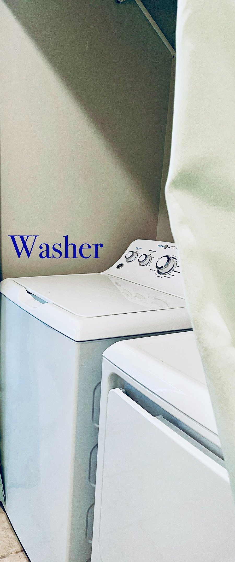 Washer in Unit