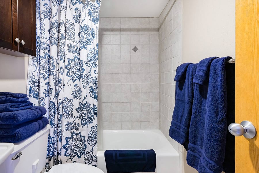 Basement bathroom