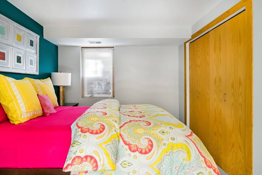 Southwest basement bedroom