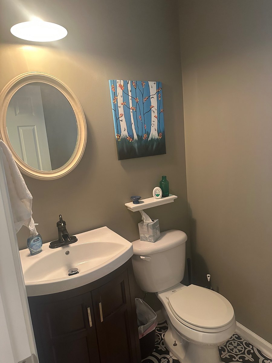 half bath on main floor
