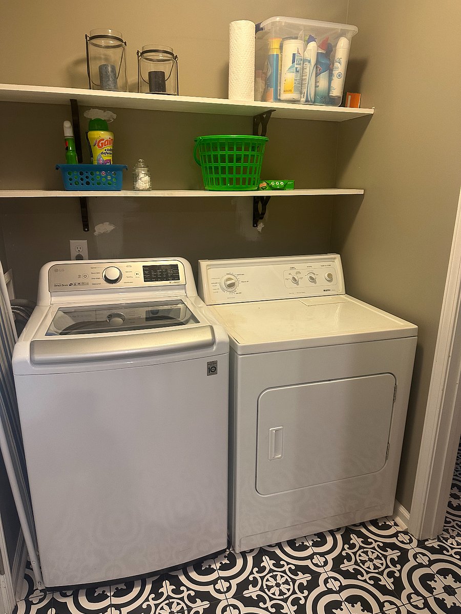 washer and dryer