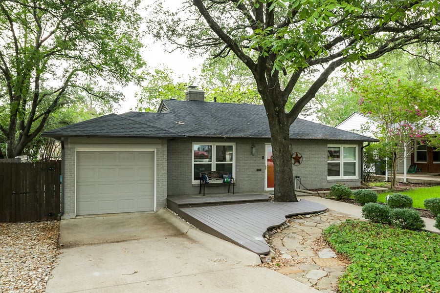Beautiful brick home with extra long driveway and one car garage with entrance into home. Lawncare is taken care of during your stay