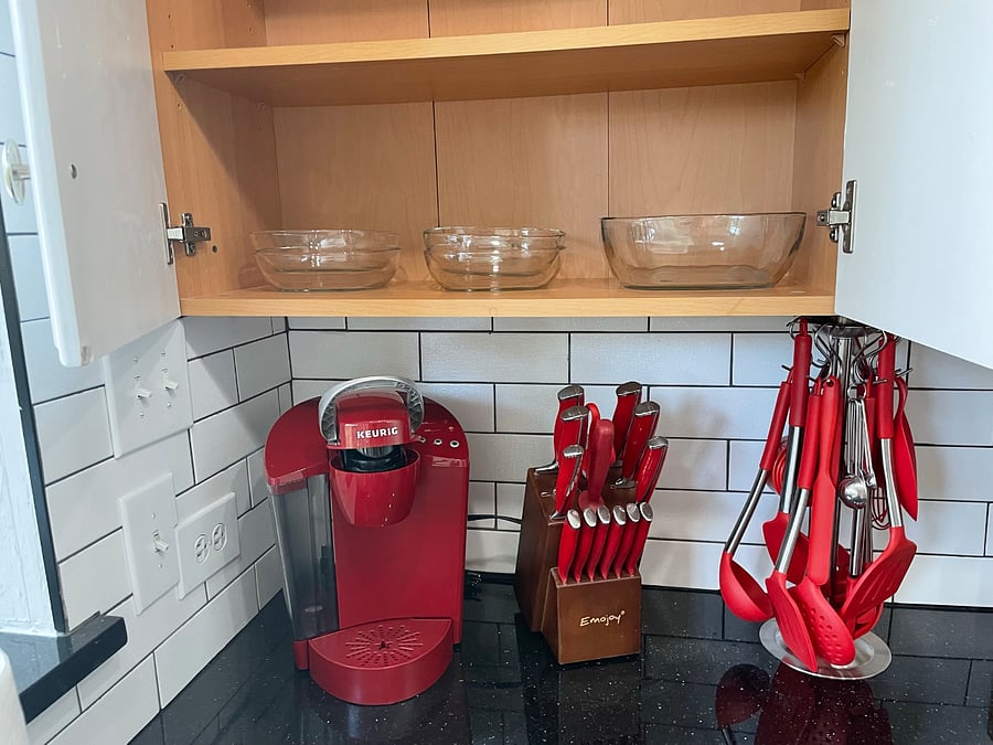 Prep bowls and utensils