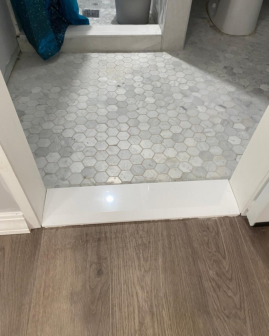 Marble Bath Floor