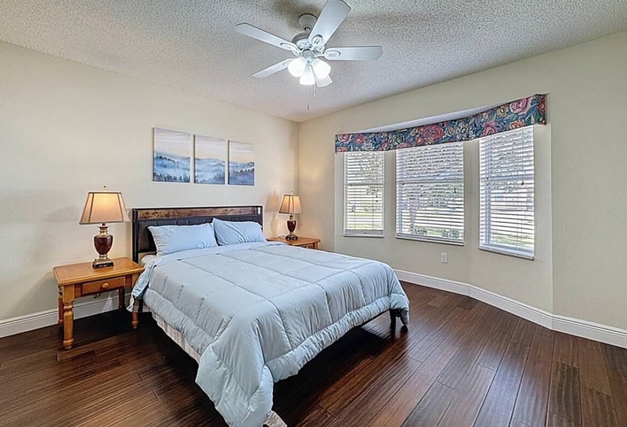 Other bedroom with queen bed dresser and big closet