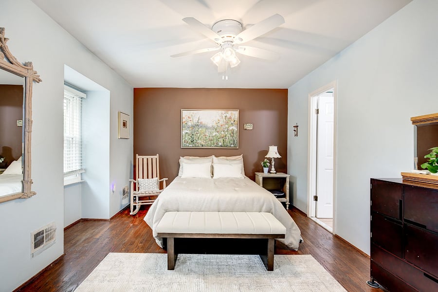 Your master bedroom.