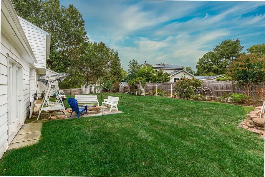 Back yard.