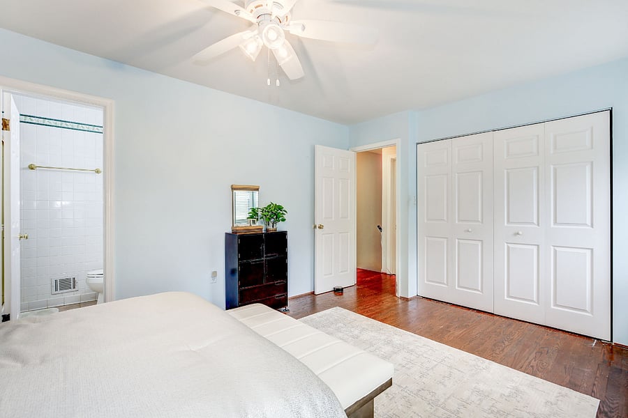 Your master bedroom.