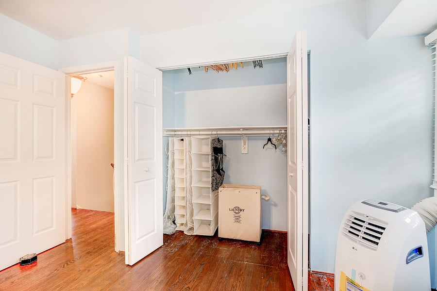 Your master closet.