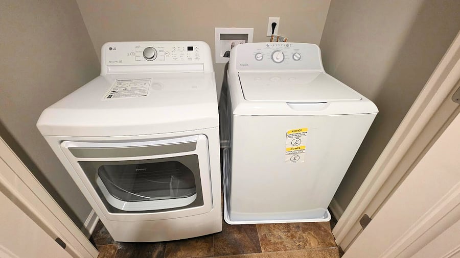 Full Size Washer and Dryer -  Very quiet!