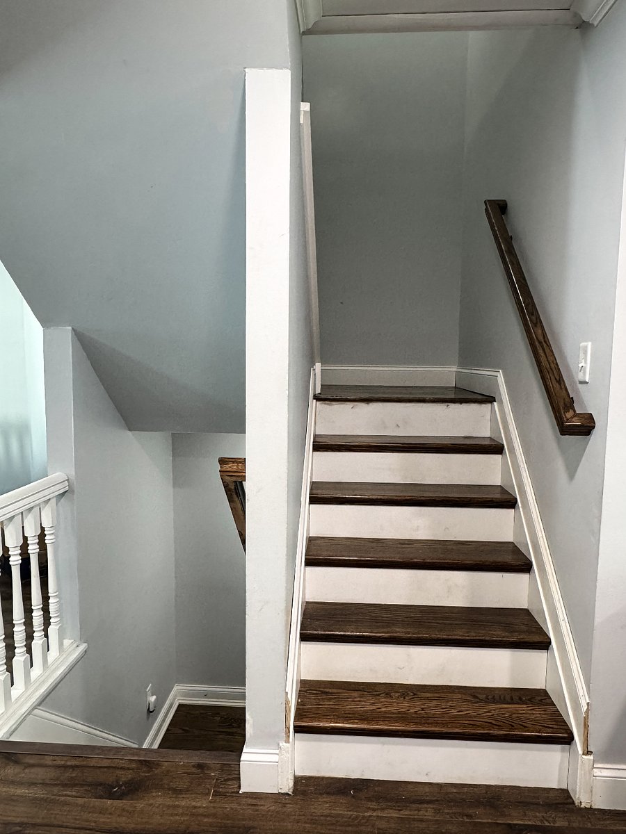Stairs from main floor going up or down