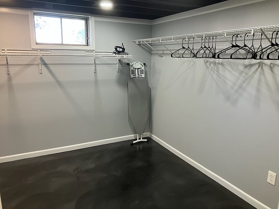 Lower Level Walk-In Closet/Storage