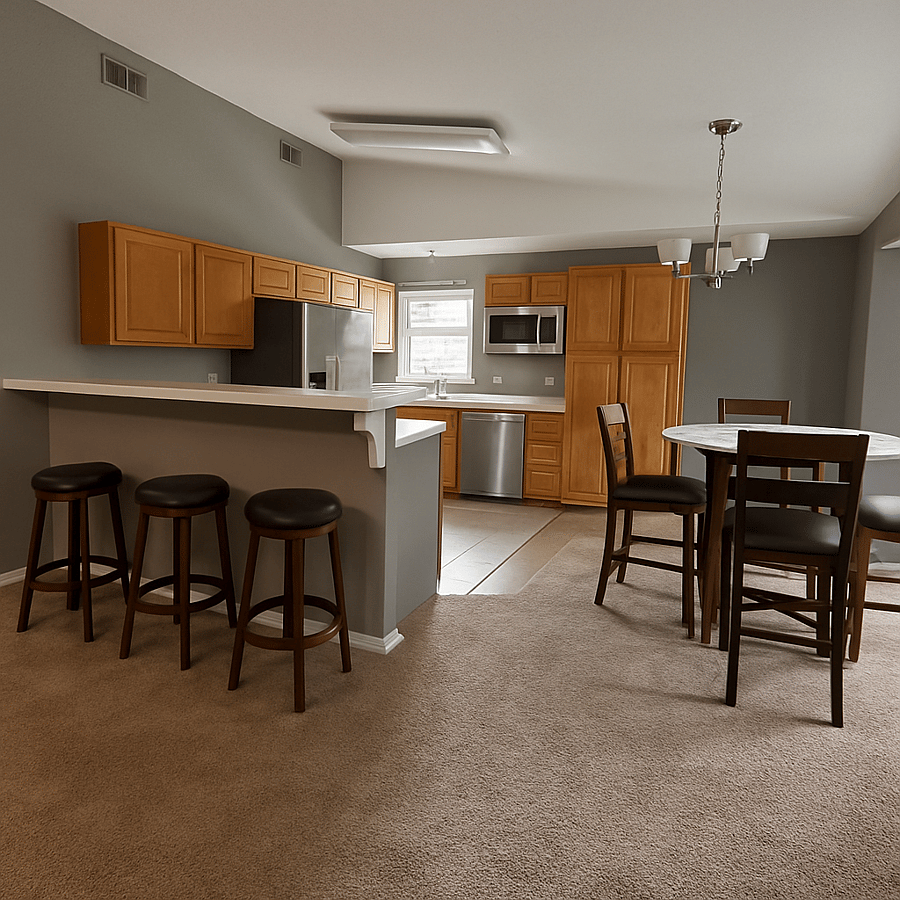 Additional bartop seating