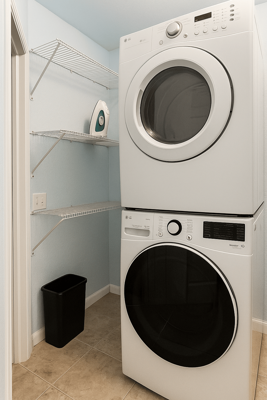 In unit laundry room