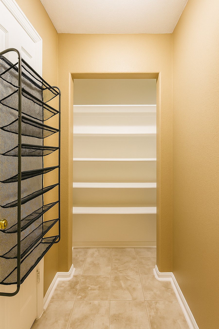 Master bath additional storage