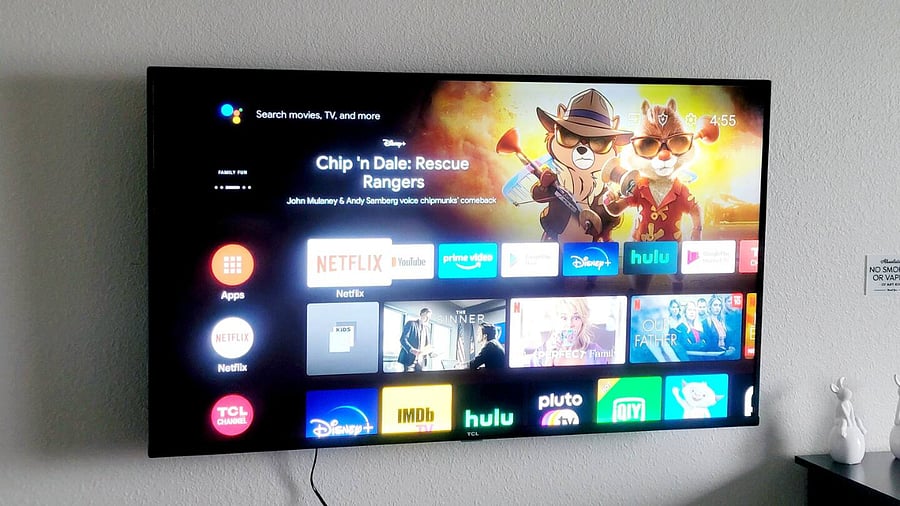 In-room 55' Smart TV