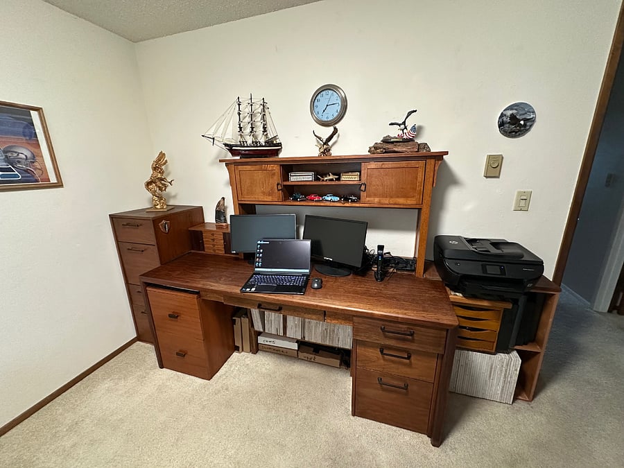 2nd bedroom is an office, but if needed, we can arrange a twin bed be added to the space.