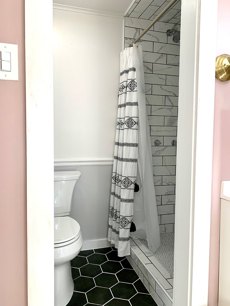 recently updated 2nd bathroom