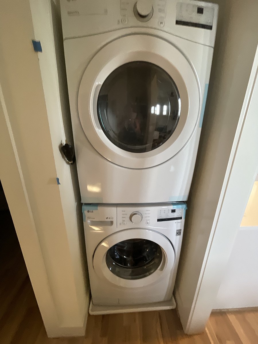 Full Size washer and dryer