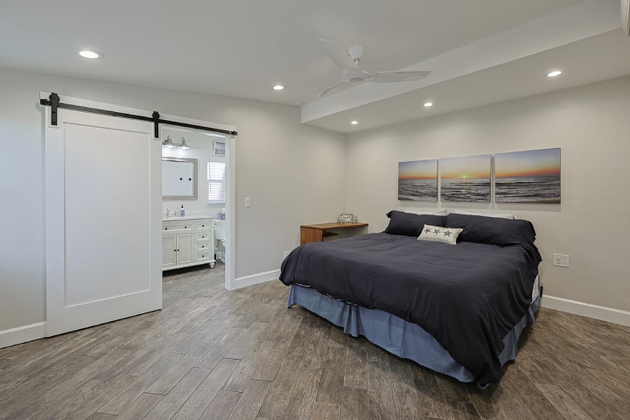 Master Bedroom with bathroom