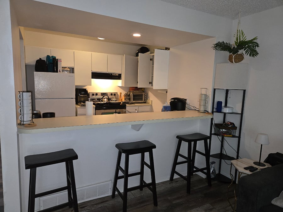 Bar eating area