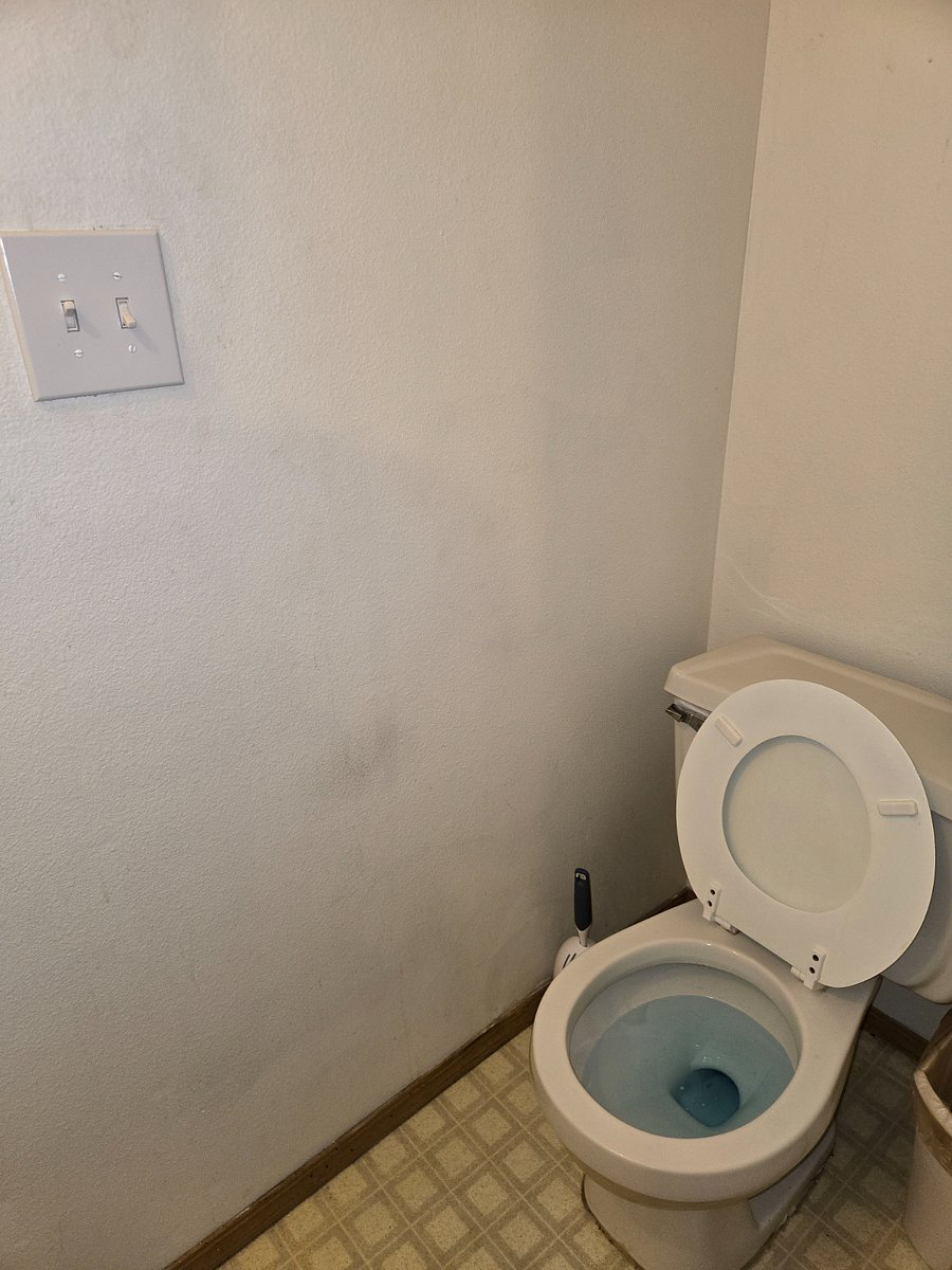 Basement half bath