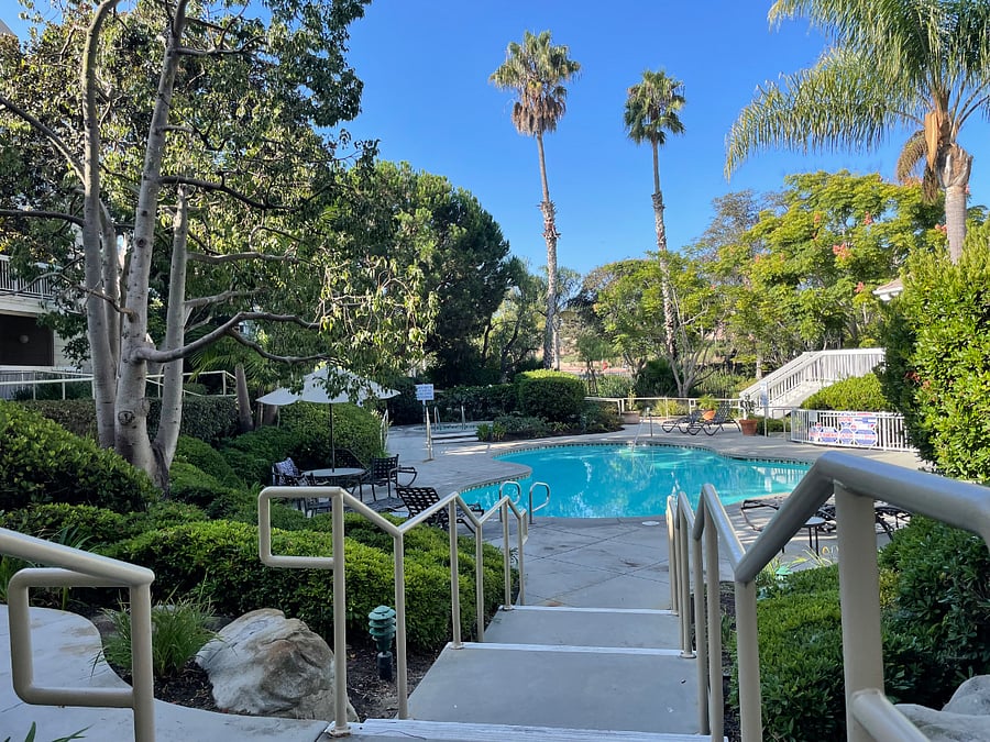 Pool area