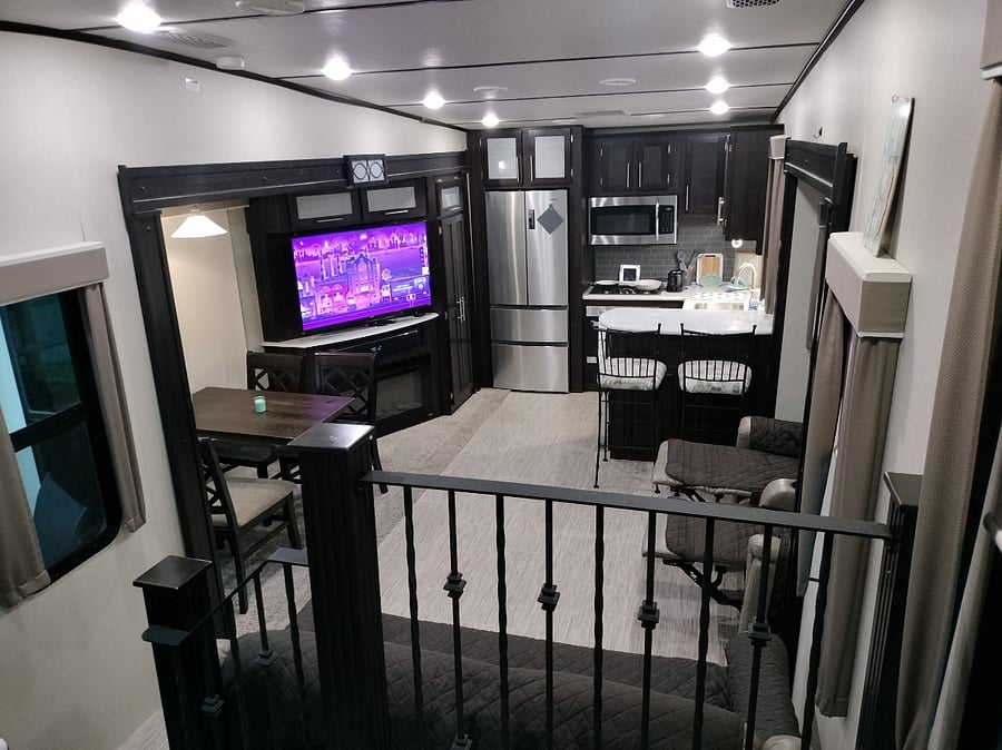 Living and dining.