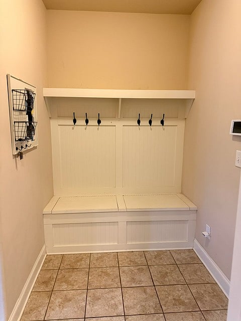Mudd Room, garage access
