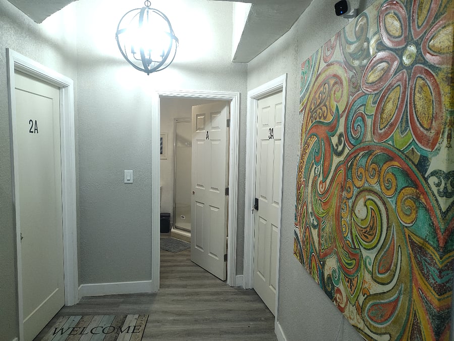 This is a co-living concept, where the home is shared with six other rooms rented to vetted, qualified tenants  all professionals or hardworking individuals living in harmony and respect. If you're looking to connect, share, and socialize with like-minded people in a community-focused 