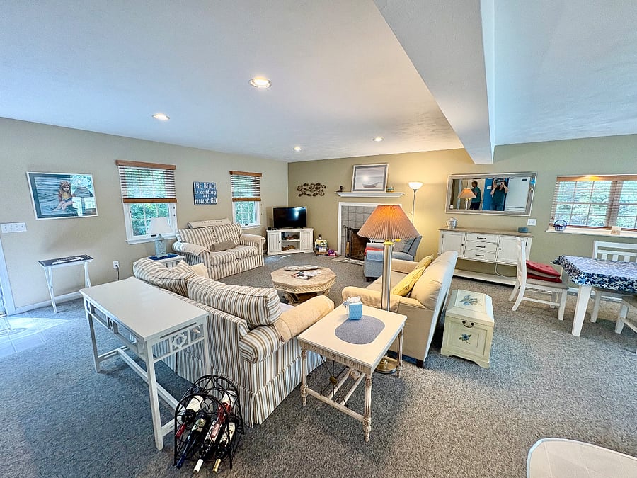 living room view