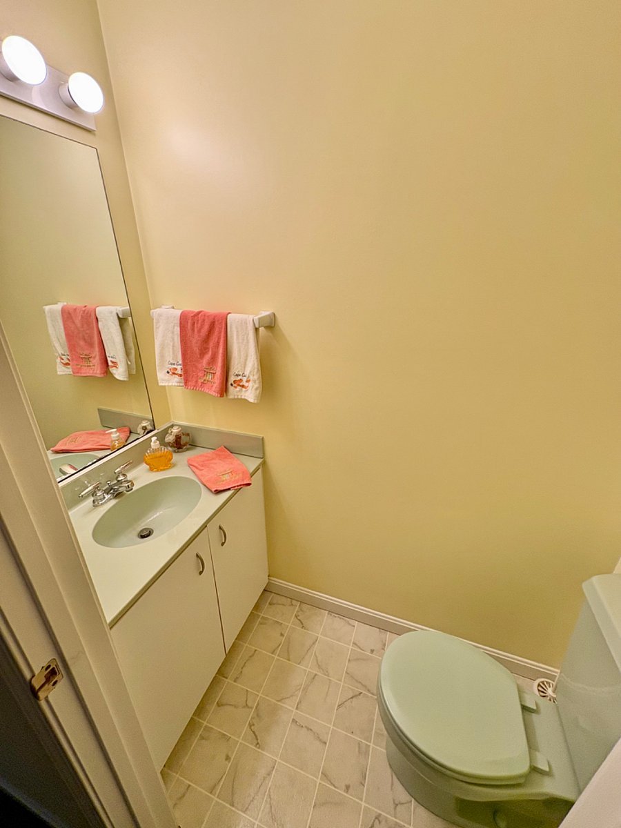 1/2 bath - main floor