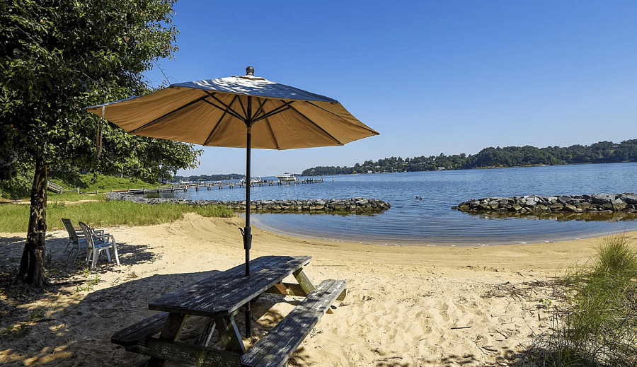 Private Community Beach.