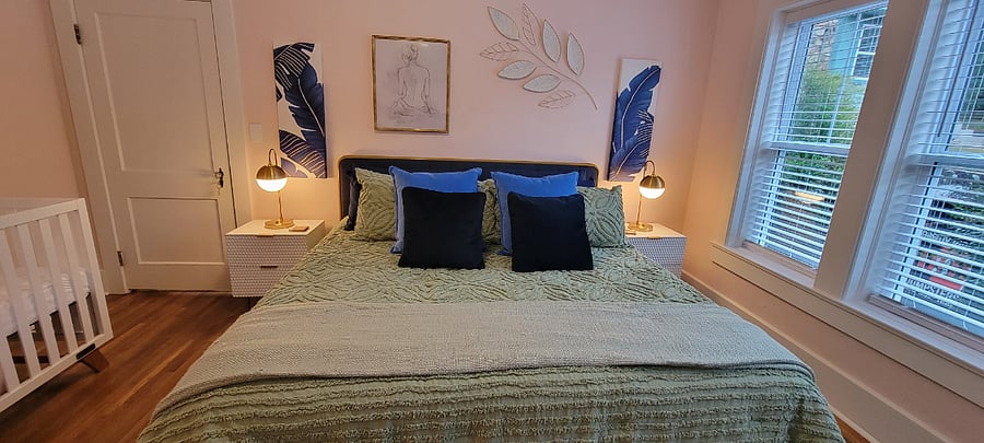 Main bedroom with King