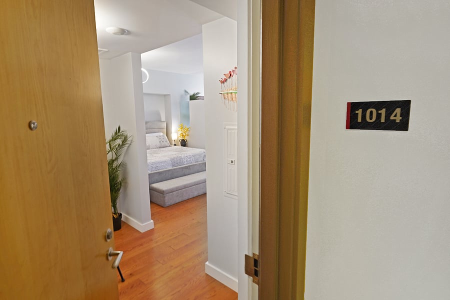 Unit Entrance Private, secure access to your condo.