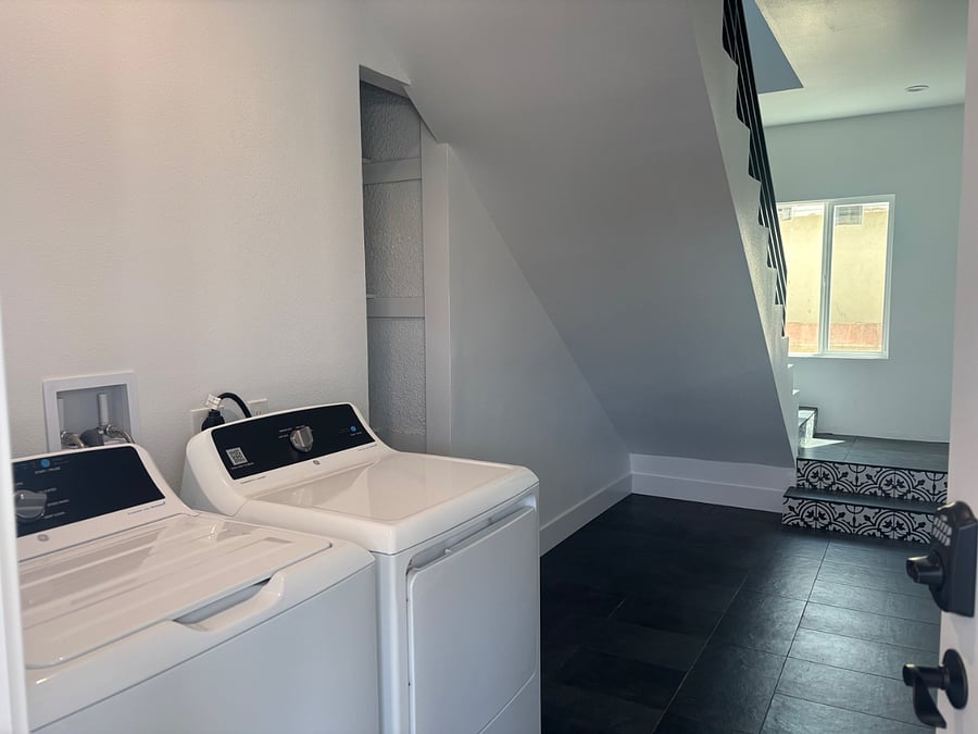 Own washer and dryer