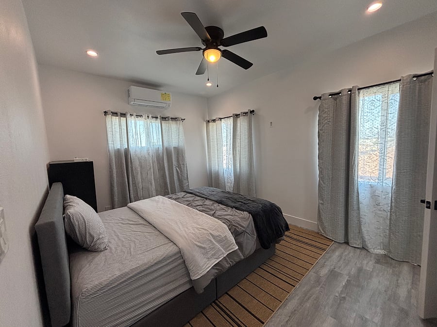 Furnished bedroom
