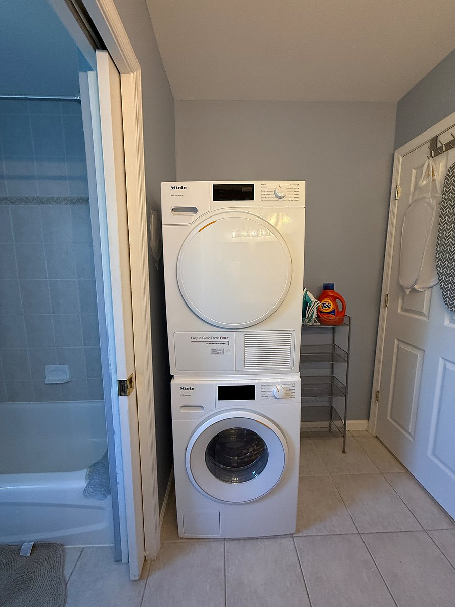 Brand new Miele washer and dryer
