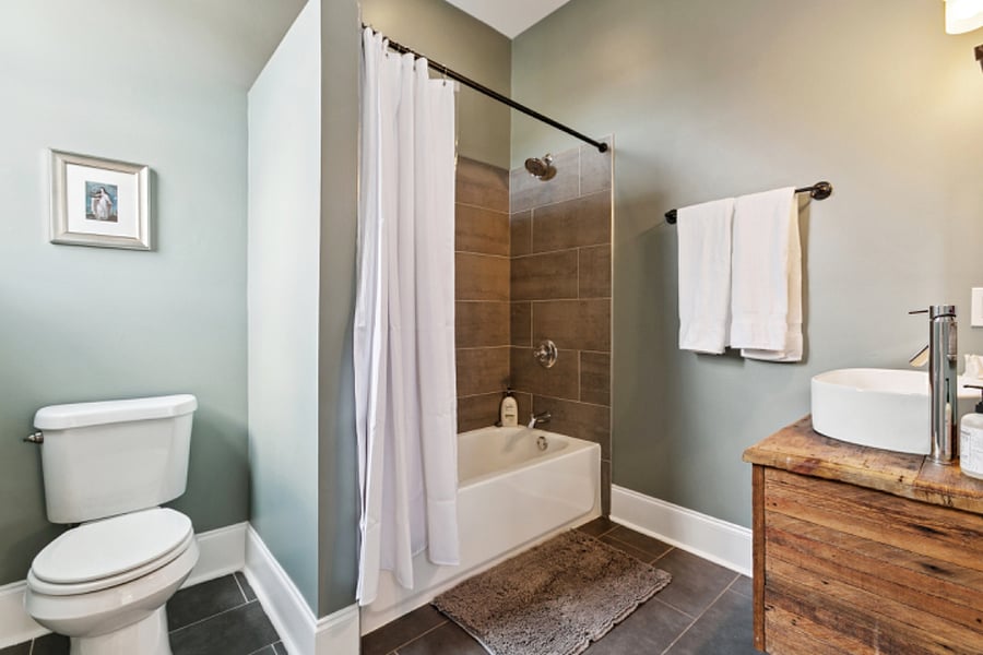 Upstairs bathroom